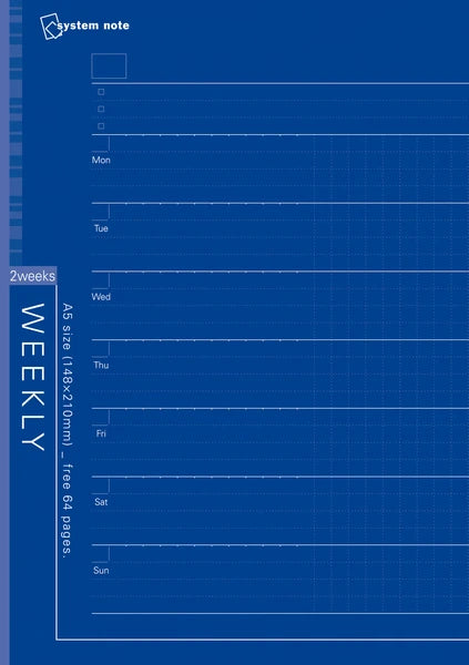 Fuji Undated Planner