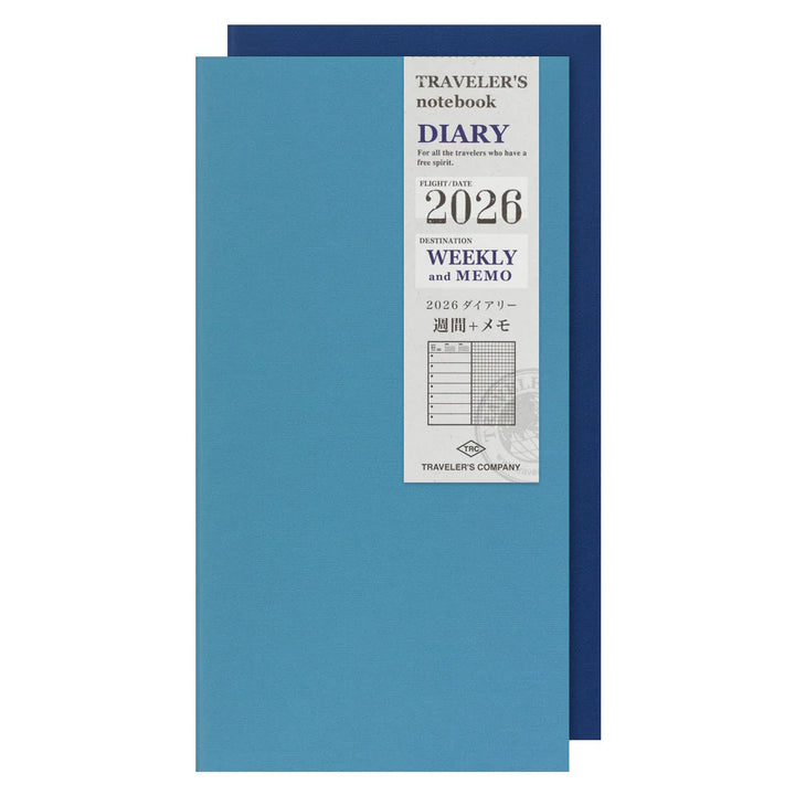 2026 Calendar / Diary Refills — Passport & Regular Sizes
