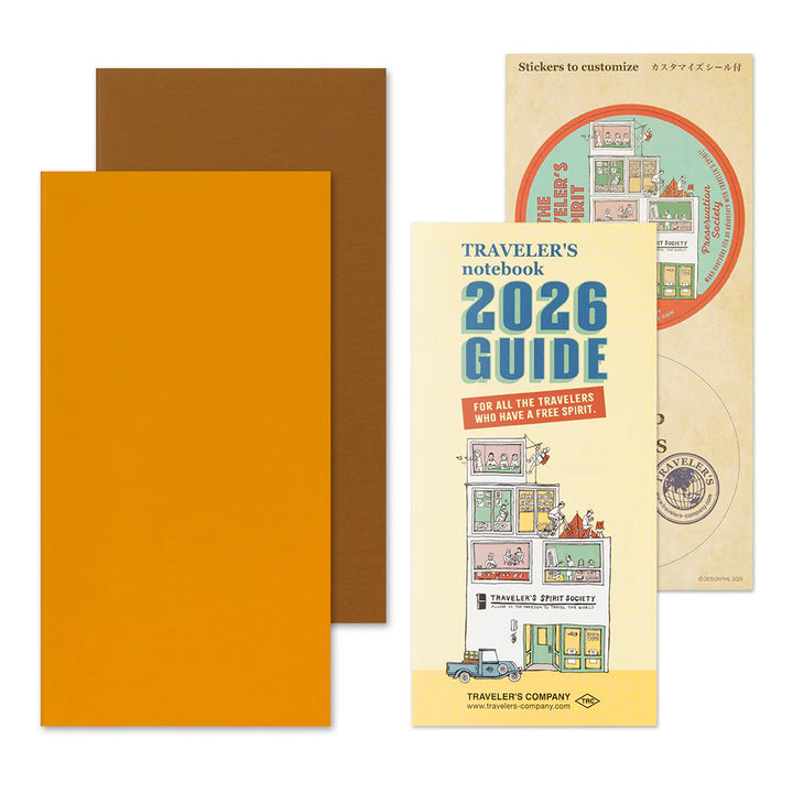 2026 Calendar / Diary Refills — Passport & Regular Sizes
