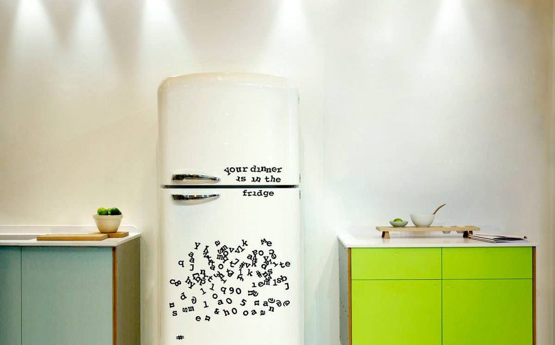 Typewriter Letter Fridge Magnets
