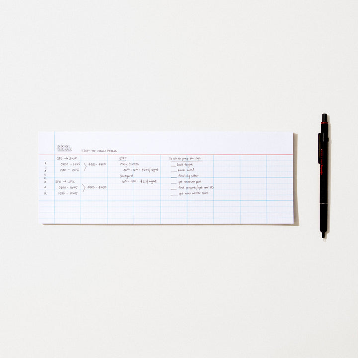 Keyboard Grid Notepad – Desk Pad for Daily Tasks & Planning