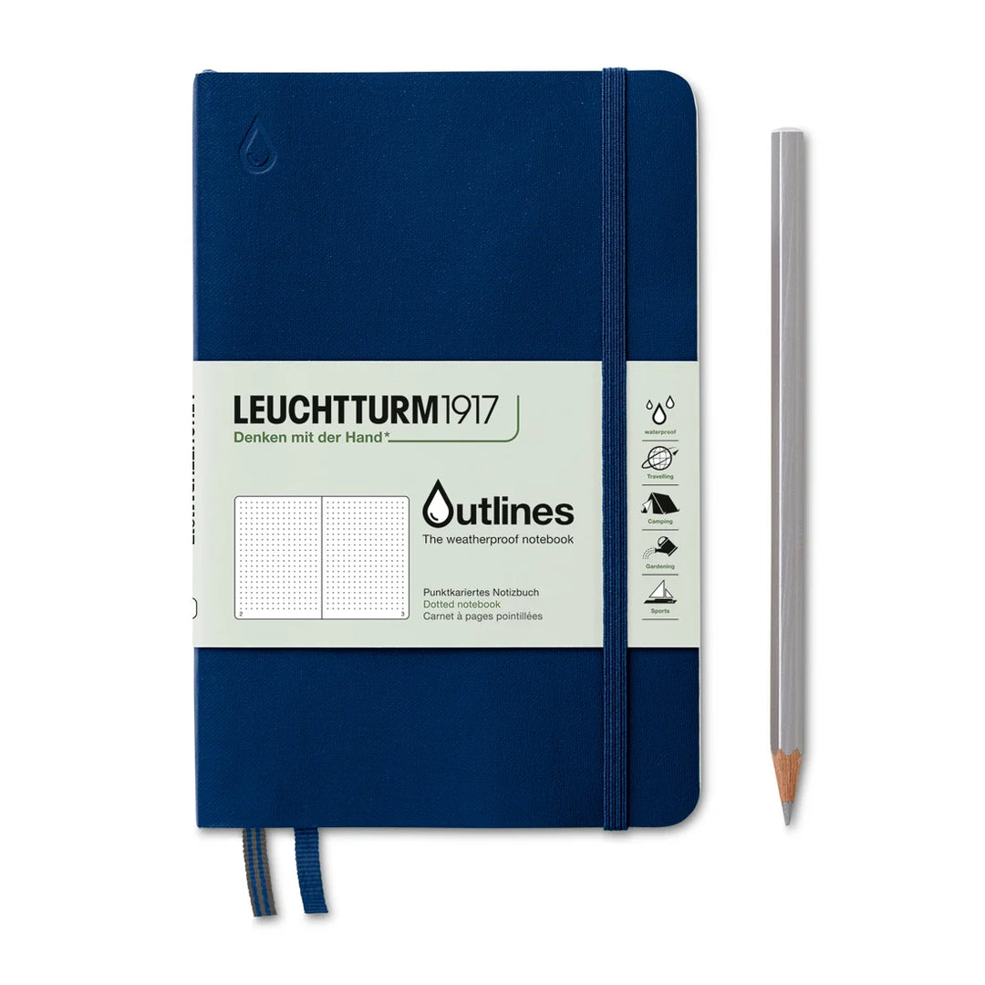 B6 Outlines Softcover Weatherproof Notebook