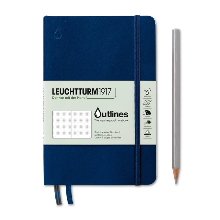 B6 Outlines Softcover Weatherproof Notebook