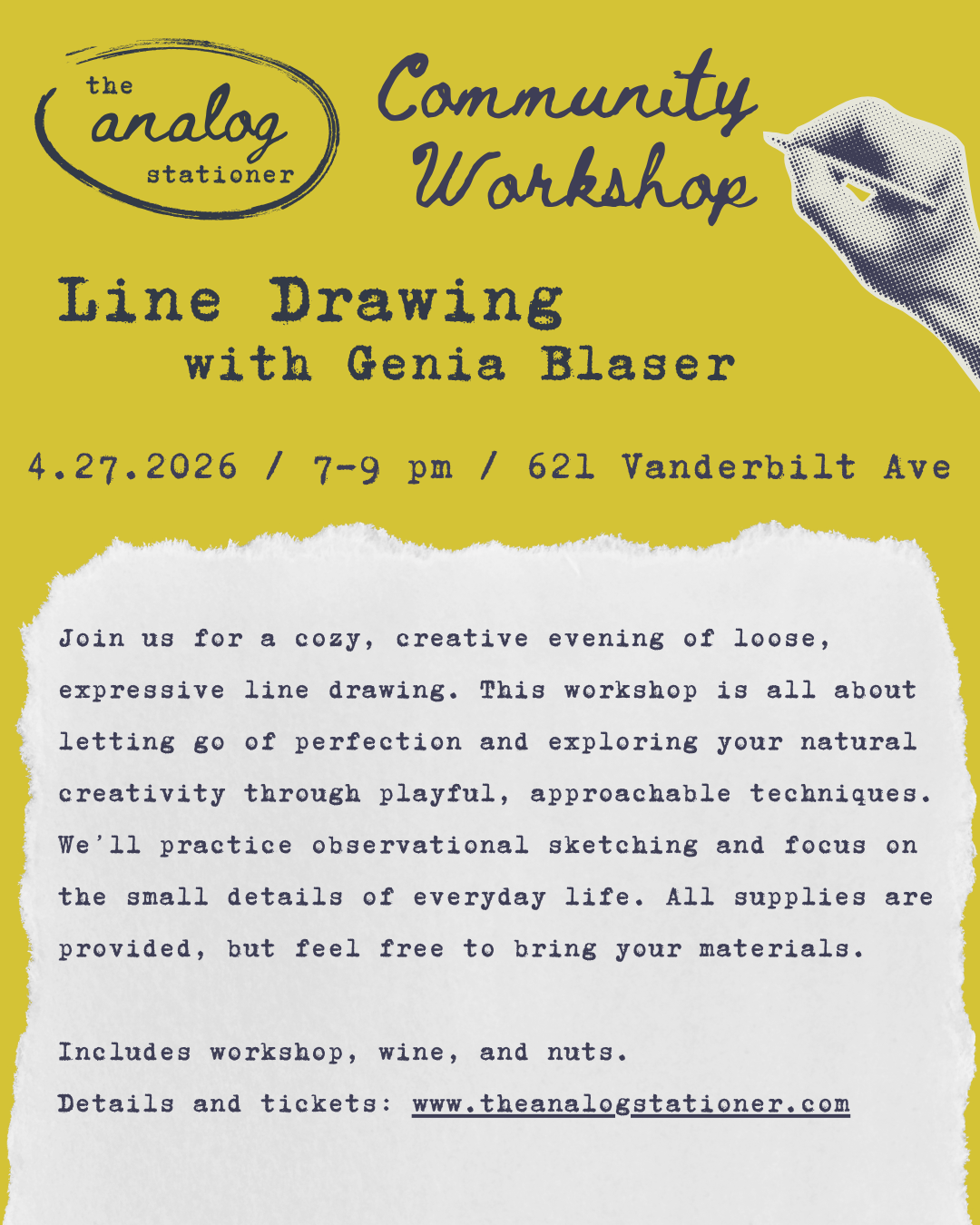 Line Drawing with Genia Blaser