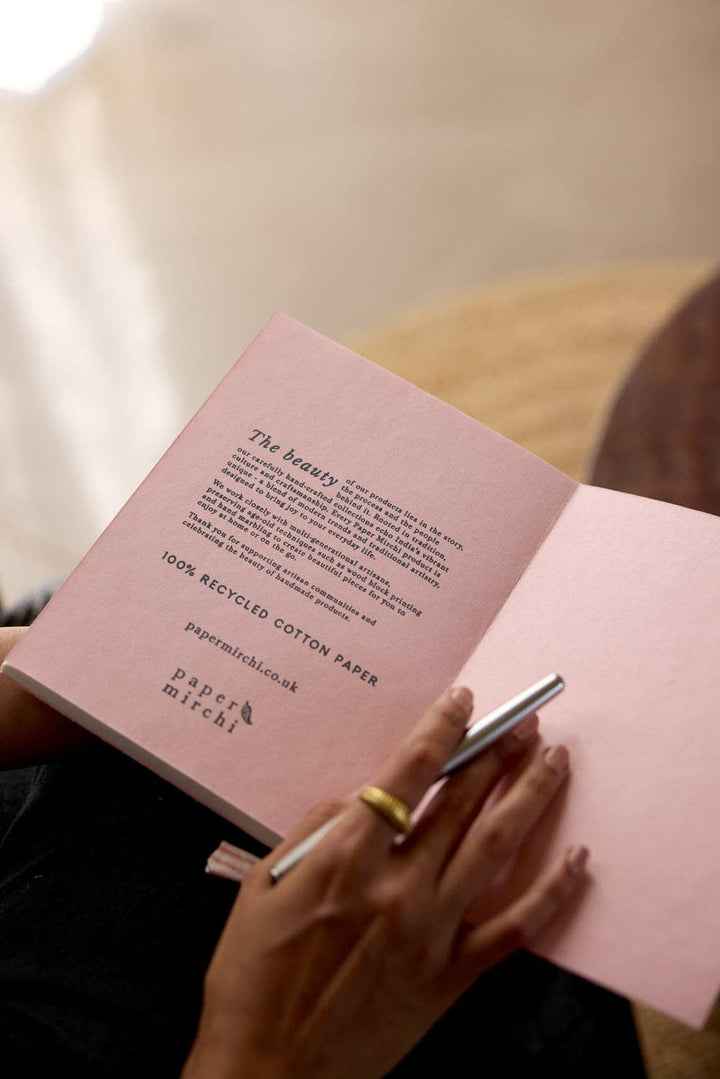 Cotton Paper Notebook