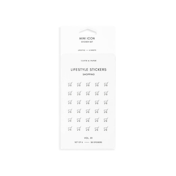 Mini Icon Stickers | Lifestyle