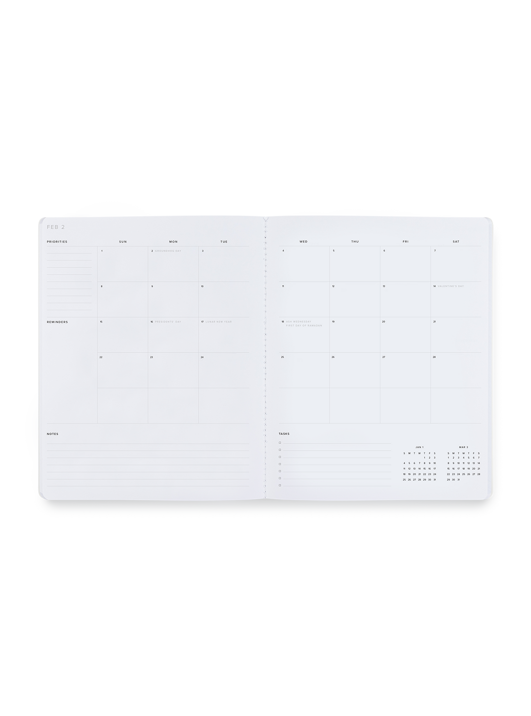 2026 Monthly Planner