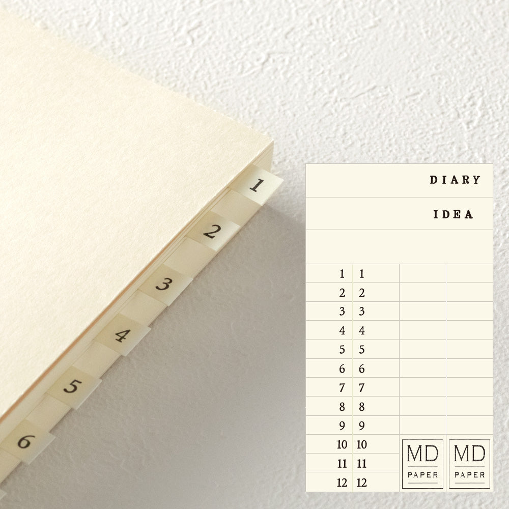 Notebook with a ruler and a sheet of pre-printed pages on a plain background