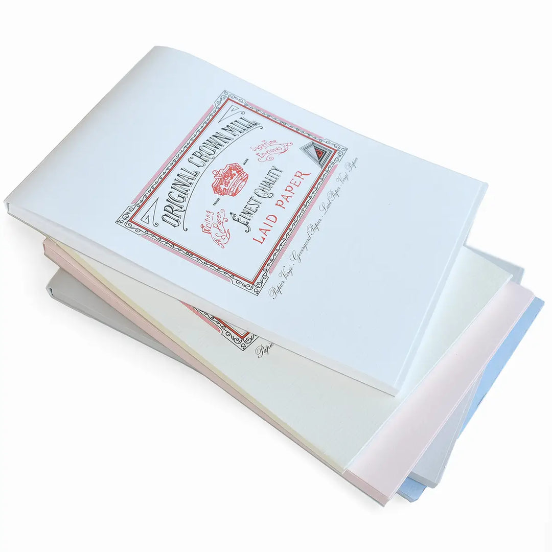 Classic Laid Writing Collection – A4 Paper & Matching Envelopes