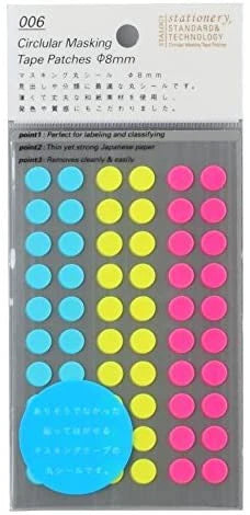 Circular Masking Tape Patches