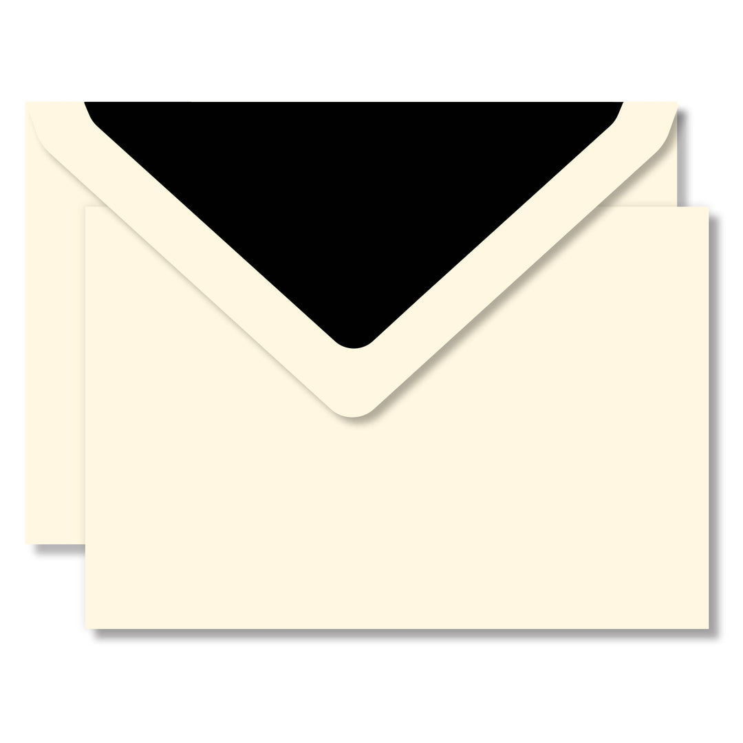 Cream Laid Note Card Box