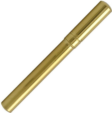 Gold sharpener on a white background