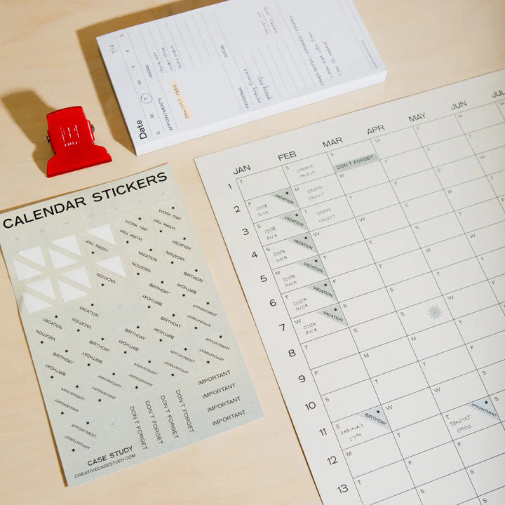 2026 Yearly Wall Calendar