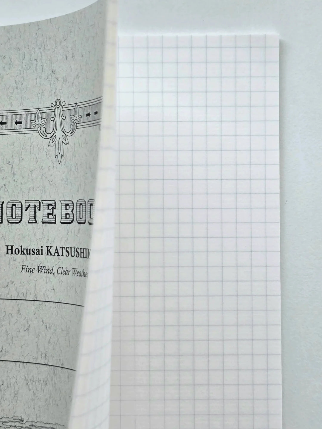 Katsushika Hokusai A5 Grid Notebook