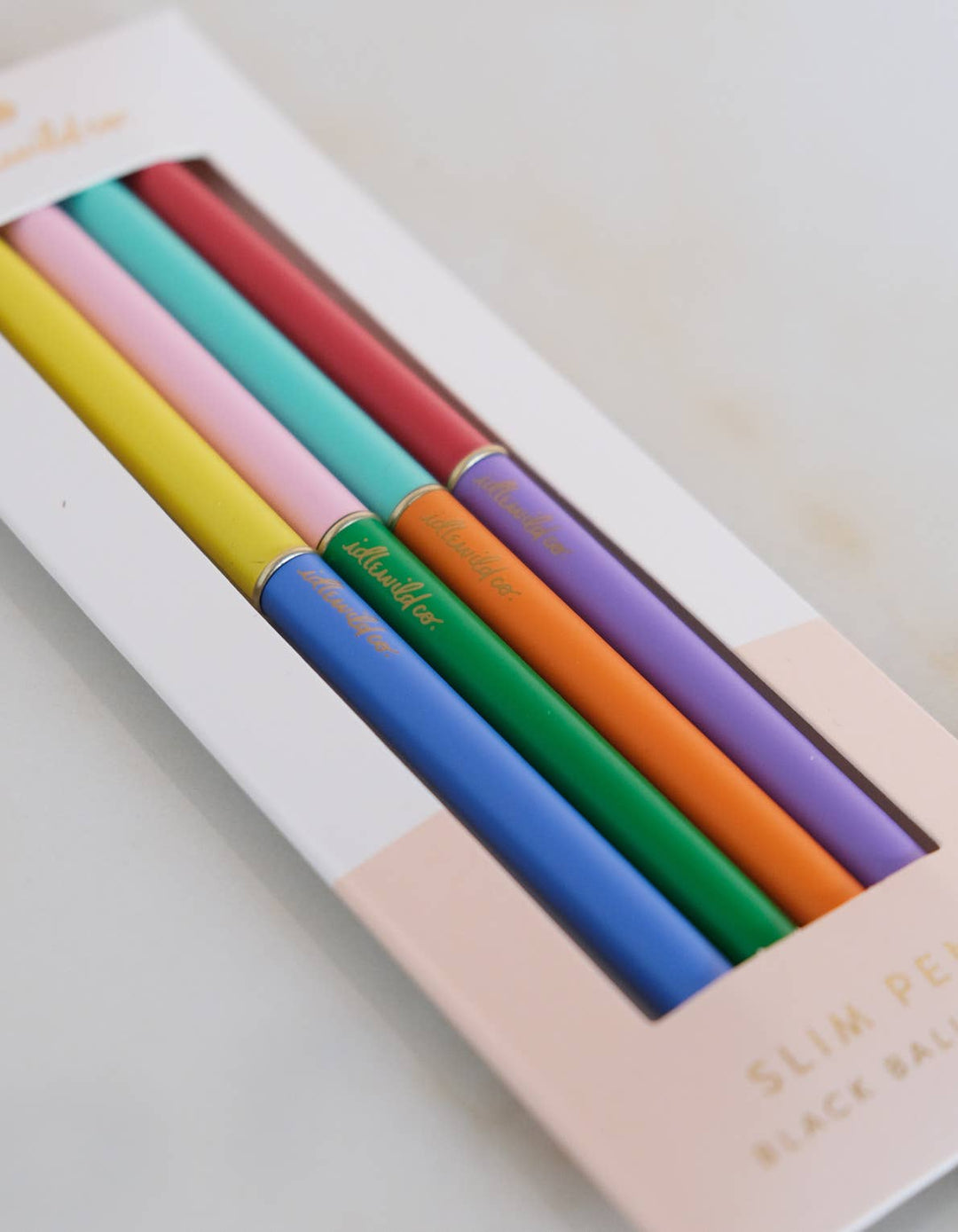 Slim Duo Colored Pens - Set of Four