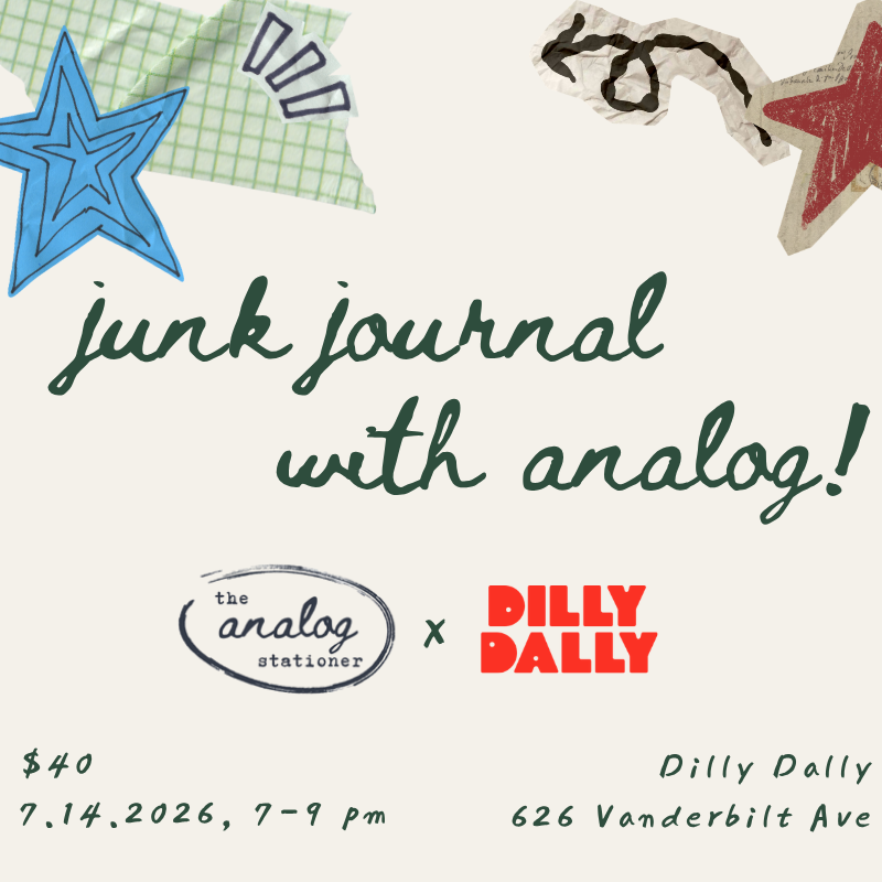 Junk Journal with Analog!