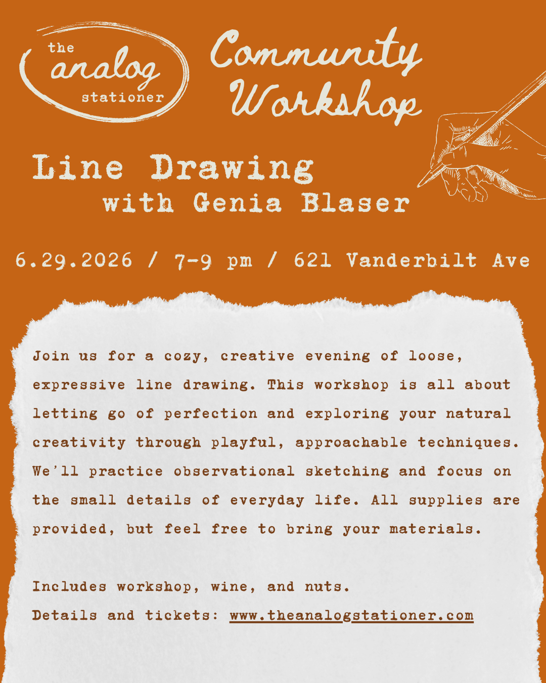 Line Drawing with Genia Blaser