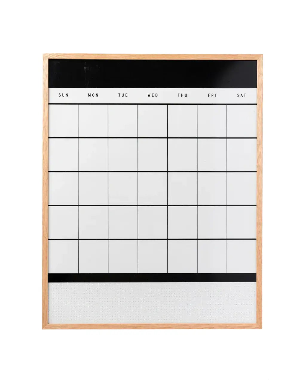 Block Monthly Calendar