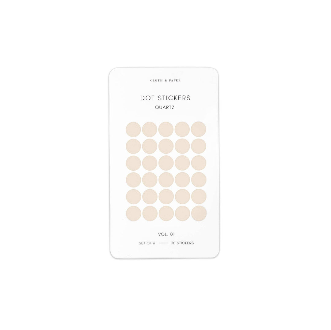 Mini Shape Sticker Set | Transparent