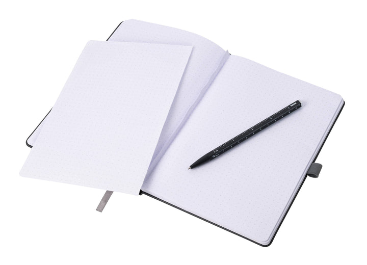 Slimpad A5 Dot Grid Hard Cover Notebook w/ Ballpoint