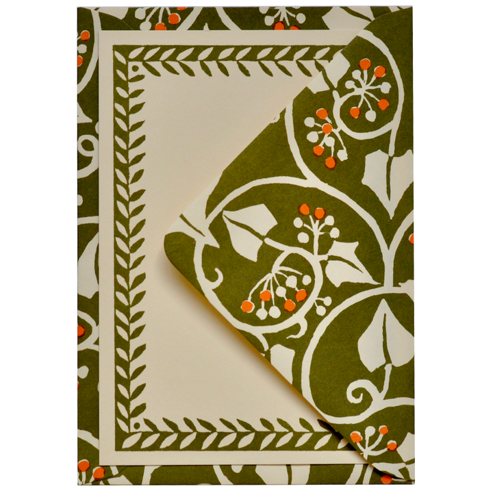 Set of Notecards and Envelopes with Labels