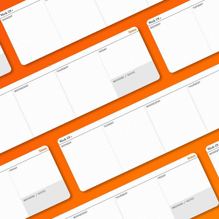 Weekly Planning Pad Lite