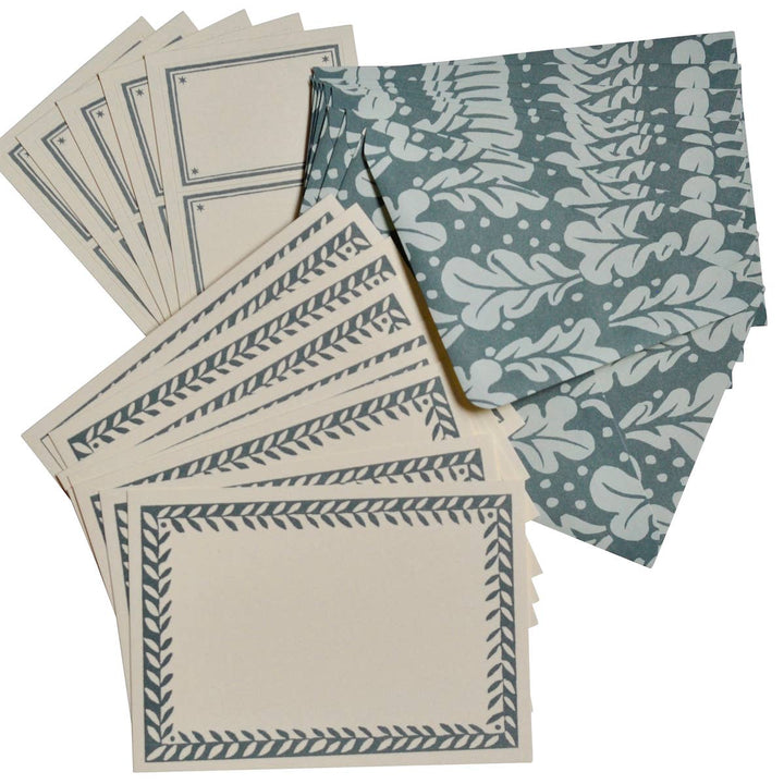 Set of Notecards with Envelopes and Labels