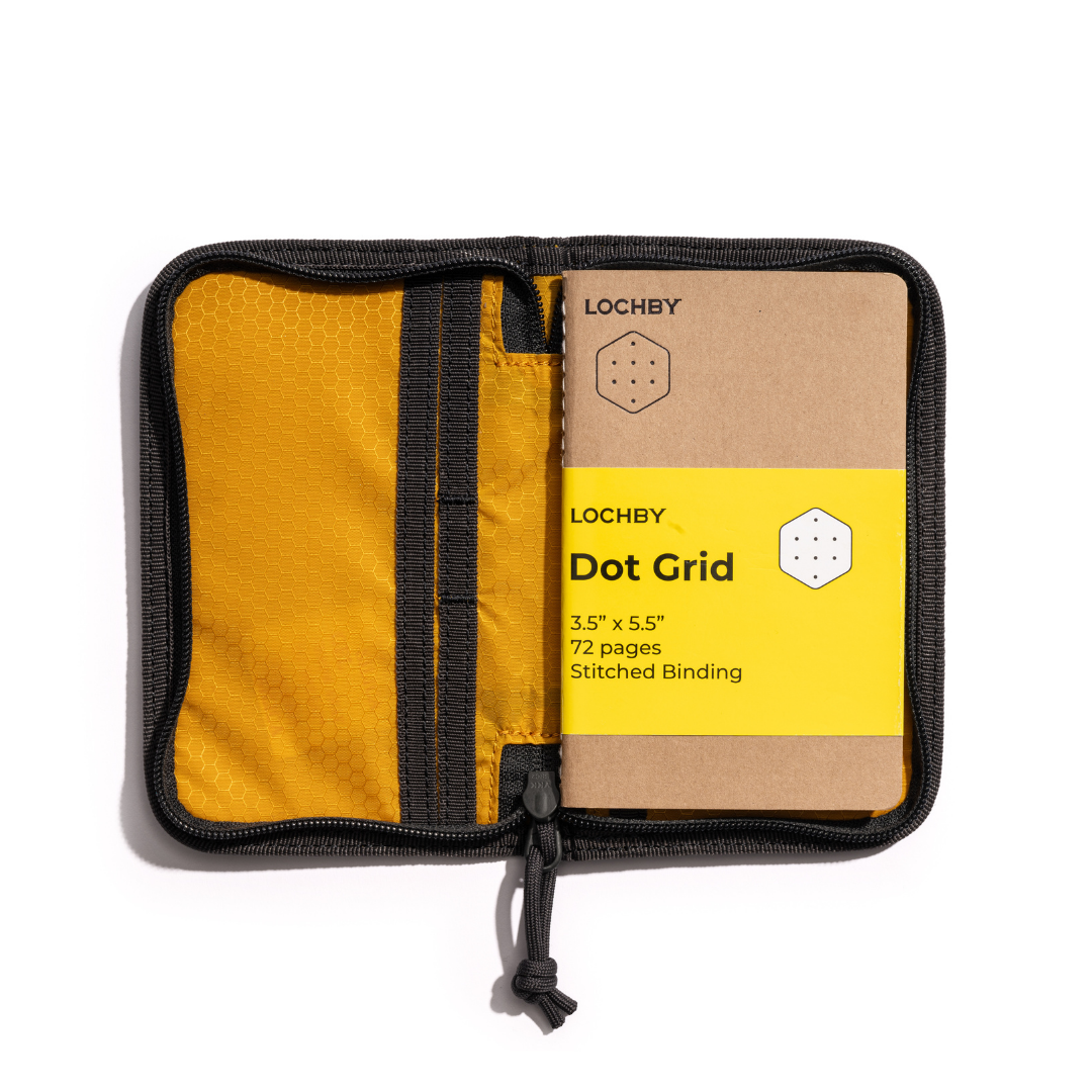 Waxed Canvas Pocket Journal