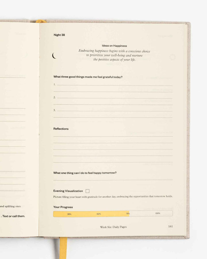 3x Happier Journal | Guided Mental Wellness Journal