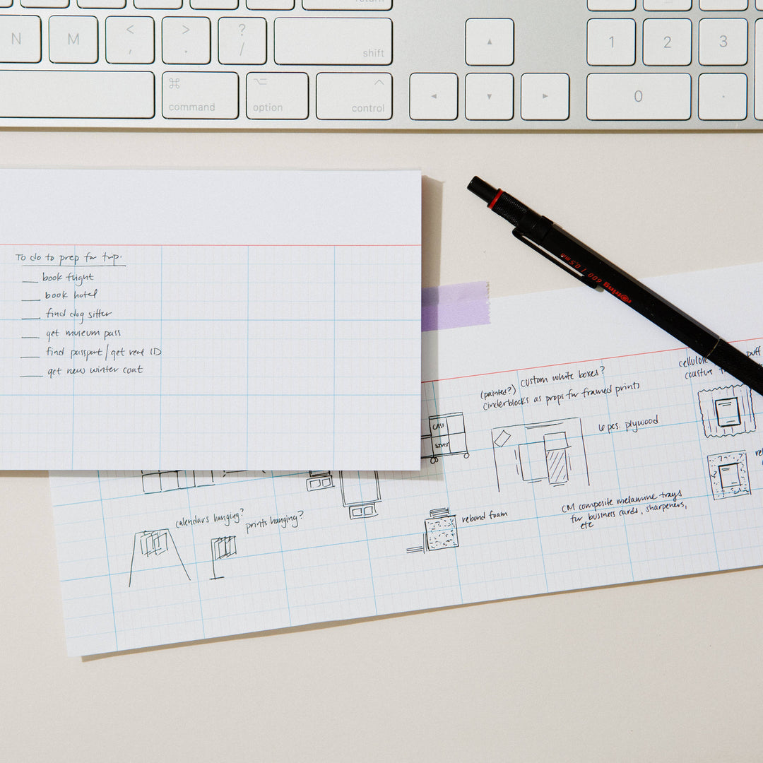 Keyboard Grid Notepad – Desk Pad for Daily Tasks & Planning