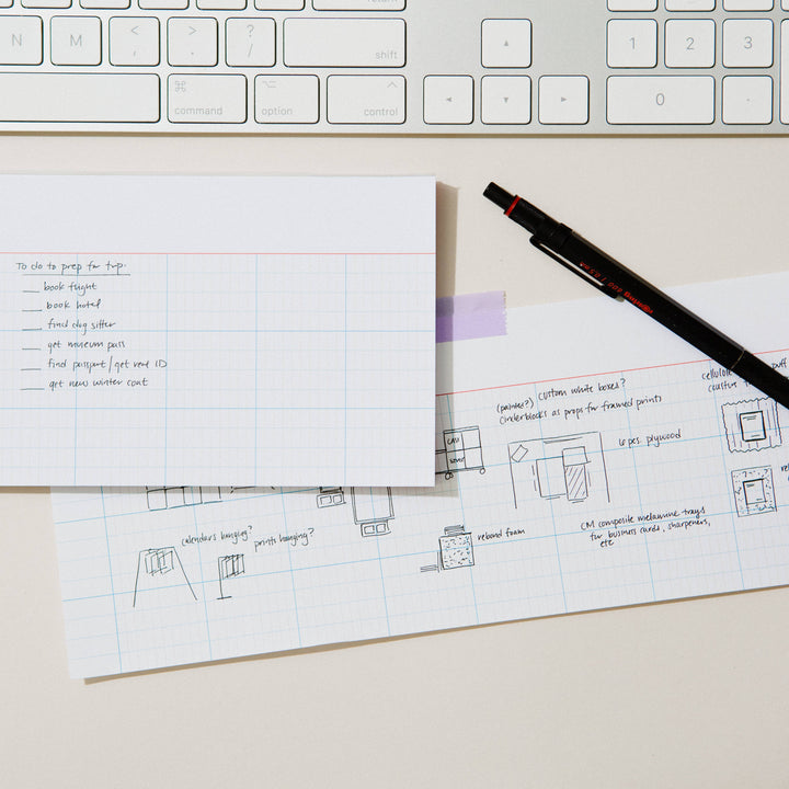 Keyboard Grid Notepad – Desk Pad for Daily Tasks & Planning