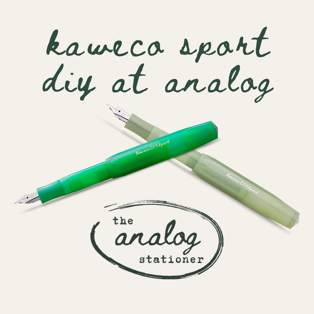 9/4-9/14 Kaweco DIY Sport at Analog!