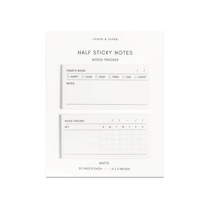 Mood Tracker Sticky Notes