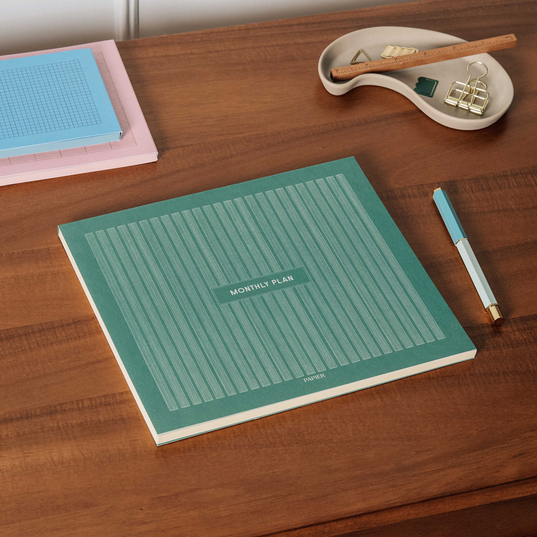 Productivity Monthly List Pad, Undated