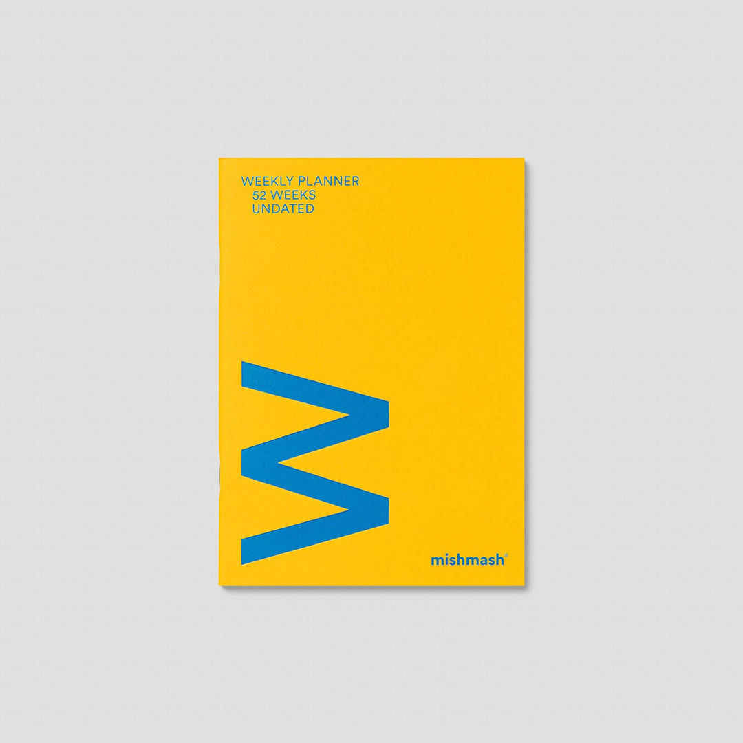 Undated Weekly/Monthly Planner