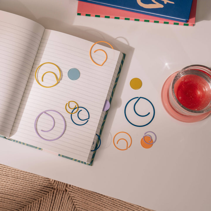 Metal Tabs & Clips Set of 12