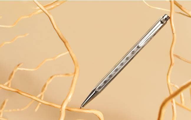 ECRIDOR™ Tresse platinum-coated Ballpoint Pen