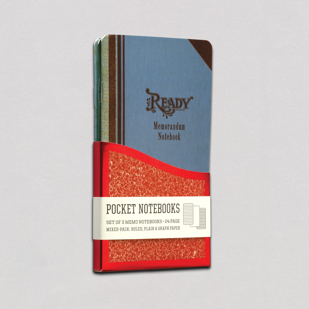 Memorandum Vintage Pocket Notebook