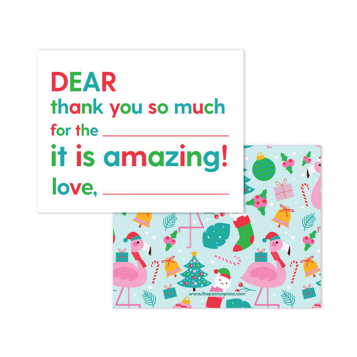 Kids Fill-in-the-blank Thank You Cards