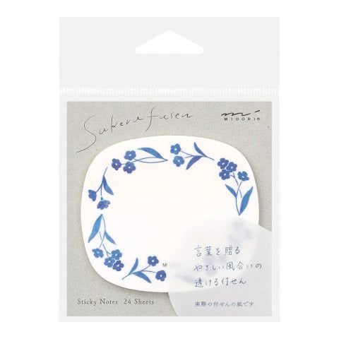 Floral Sticky Notes