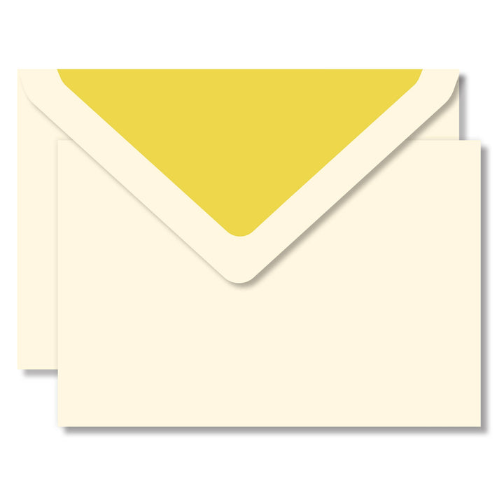 Note Cards with Tissue-Lined Envelopes