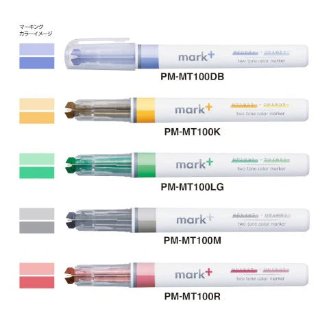 Mark+ Dual Tone Highlighters (set of 5)