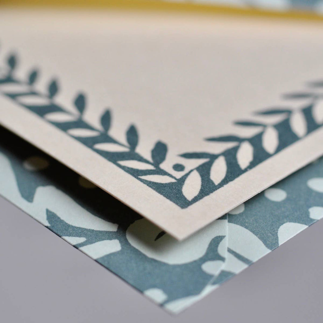Set of Notecards and Envelopes with Labels
