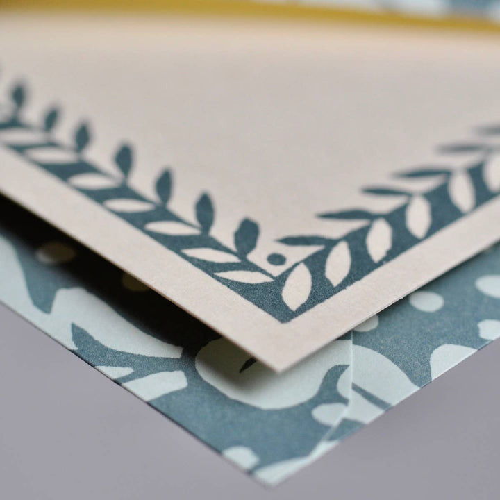 Set of Notecards and Envelopes with Labels