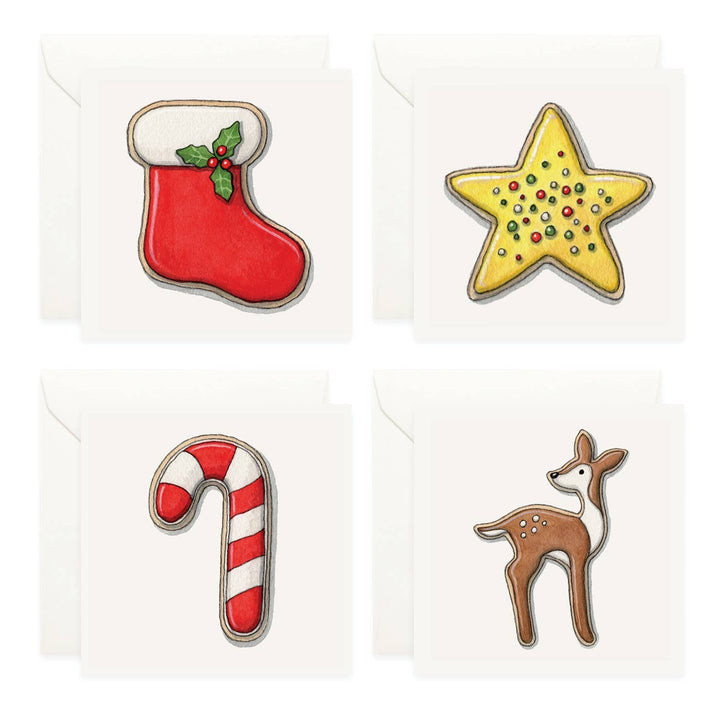 Mini Cards Set - Christmas Cookies