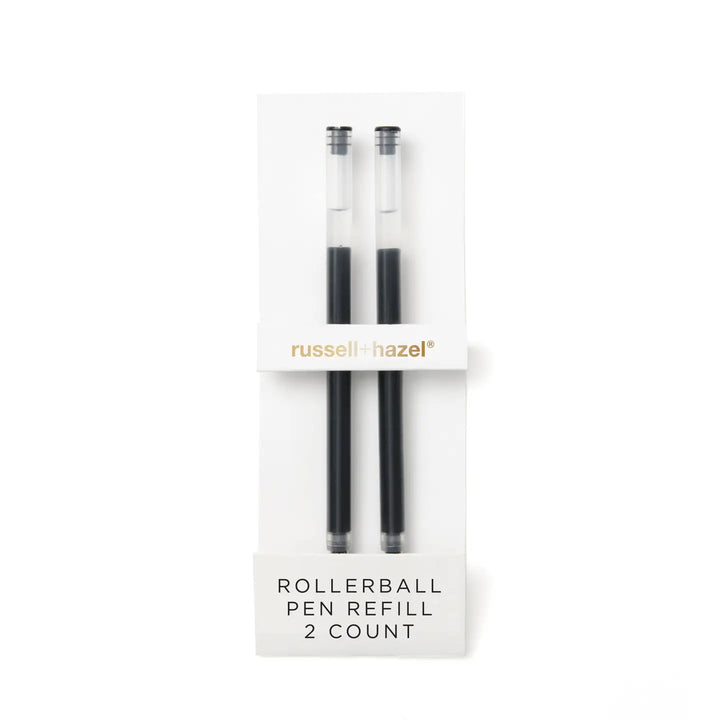 Rollerball Pen Refill - Black Ink, Pack of 2