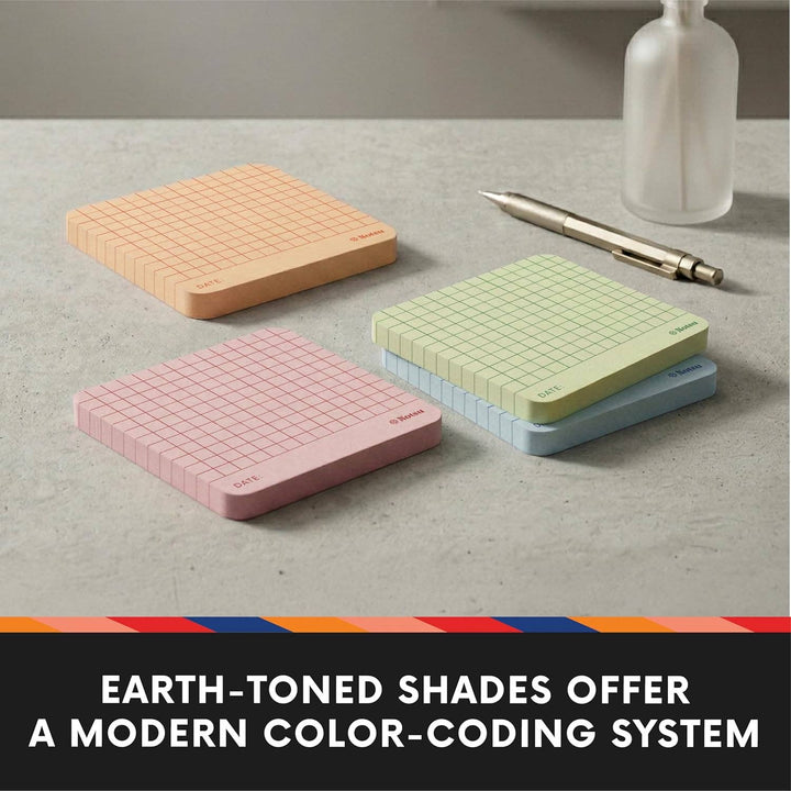 Graph Grid Sticky Notes / 4pk