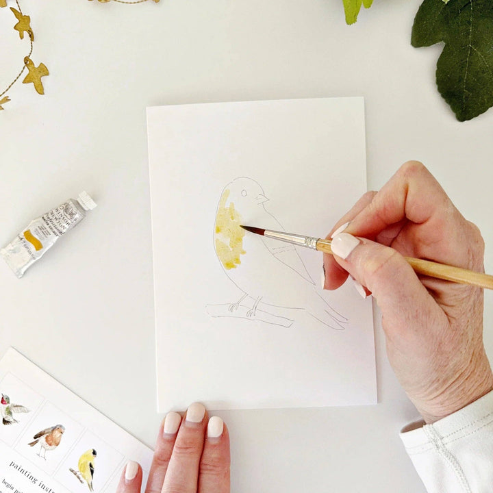 Paintable Watercolor Notecard Set