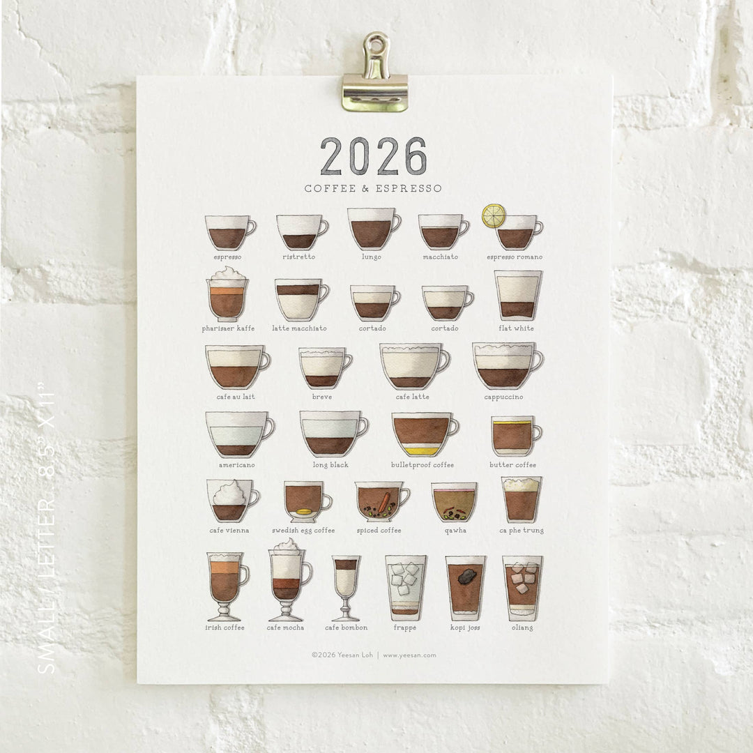 2026 Watecolor Calendars