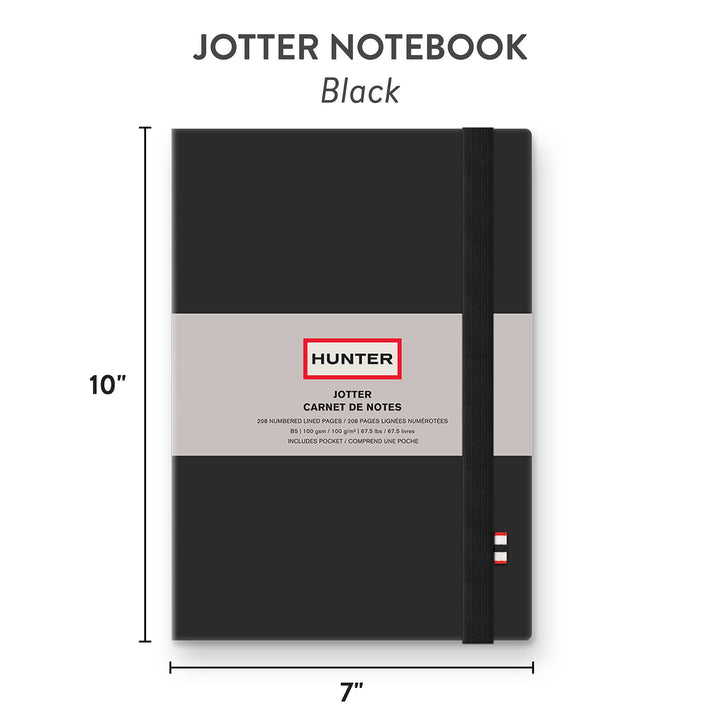 Jotter Black (Lined) Hunter